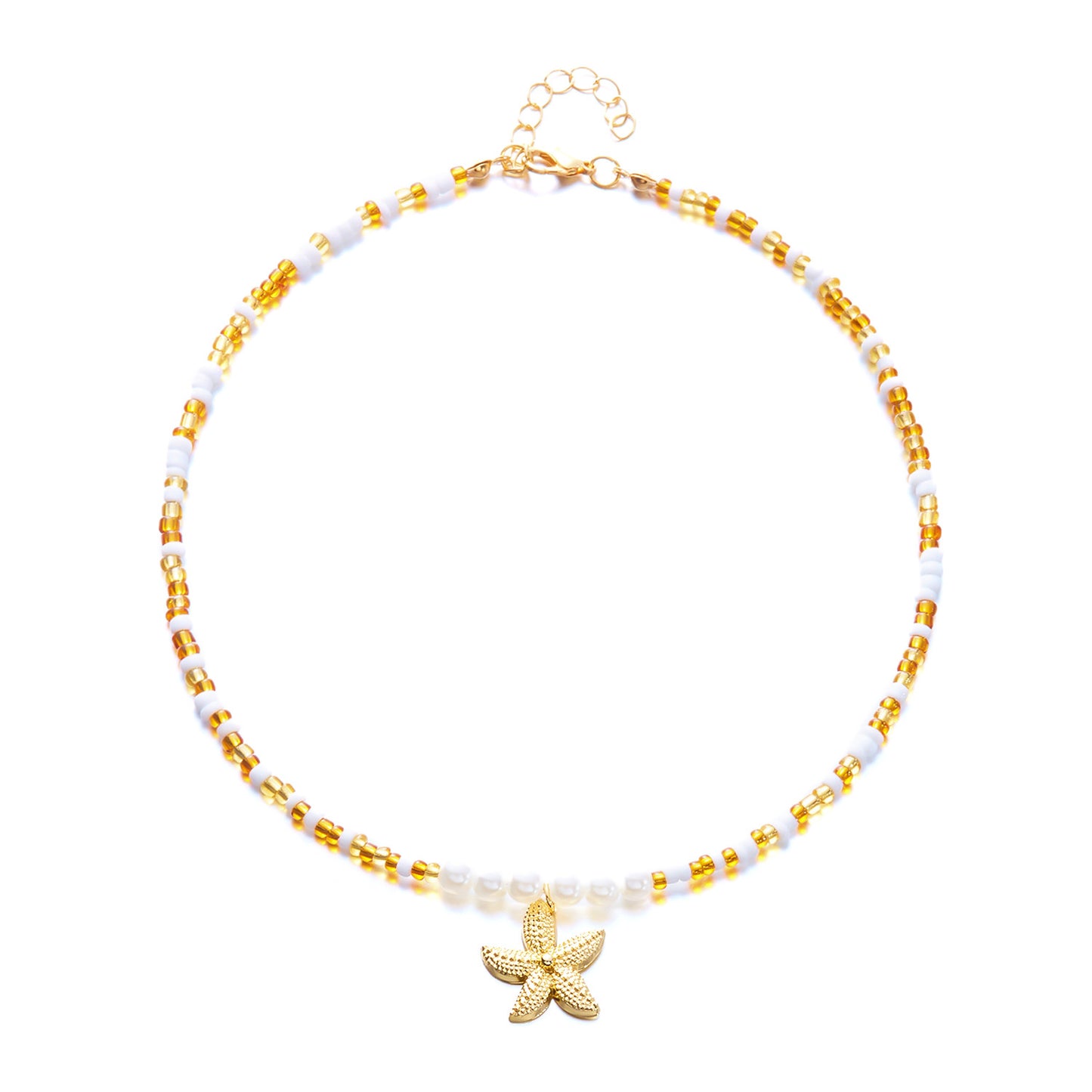 Beachside Vacation Necklace Clavicle-length Chain