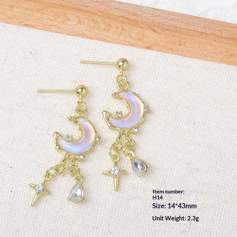 Creative Simple And Versatile Summer Flower Tulip Earrings Women