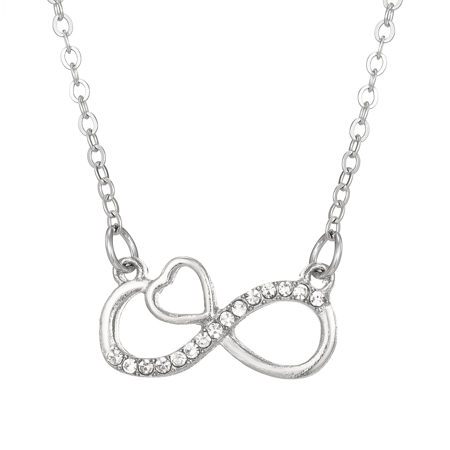 Infinite Symbol Necklace Choker Minimalist Light Luxury
