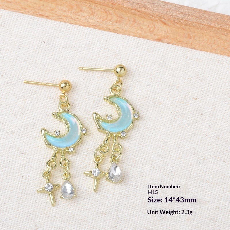 Creative Simple And Versatile Summer Flower Tulip Earrings Women