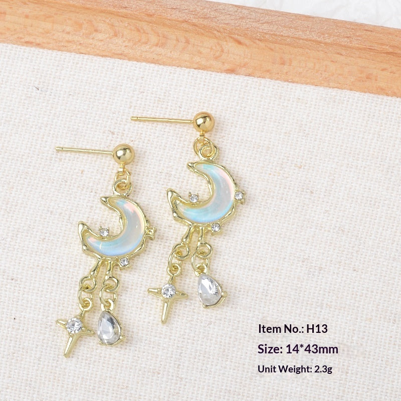 Creative Simple And Versatile Summer Flower Tulip Earrings Women